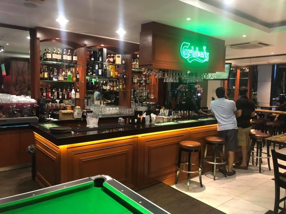 Nearby bar