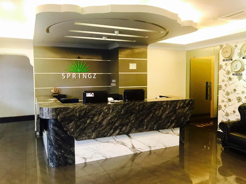 Springz Hotel reception