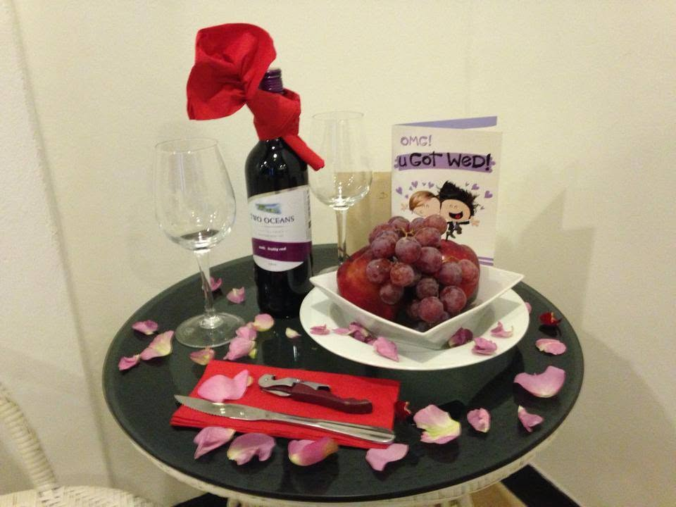 Special occasion room arrangement